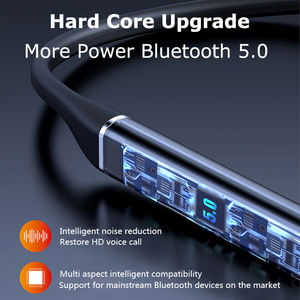 หูฟังบลูทูธแบบคล้องคอ S720 Classic TWS สเตอริโอ สำหรับเล่นกีฬา พร้อมพอร์ต USB - Product Image 2