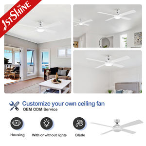 <span class=keywords><strong>Ventilador</strong></span> <span class=keywords><strong>de</strong></span> <span class=keywords><strong>Techo</strong></span> Moderno Blanco 1stshine <span class=keywords><strong>con</strong></span> Motor DC y Decoración Interior CB, <span class=keywords><strong>Compatible</strong></span> <span class=keywords><strong>con</strong></span> <span class=keywords><strong>Alexa</strong></span> - Product Image 4