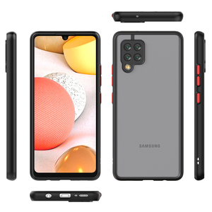 <span class=keywords><strong>เคส</strong></span>กันกระแทกแบบด้าน รุ่น TPU+PC สำหรับ <span class=keywords><strong>A42</strong></span> <span class=keywords><strong>5G</strong></span>  แบบใสกึ่งโปร่งแสง พร้อมขอบปุ่ม - Product Image 5