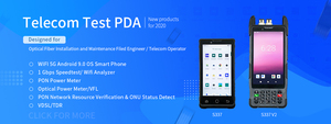 PDA de prueba para telecomunicaciones ST327 v5 S337 V2 Android con probador VDSL2/DMM/VFL/OPM, medidor de fibra óptica, multímetro - Product Image 4