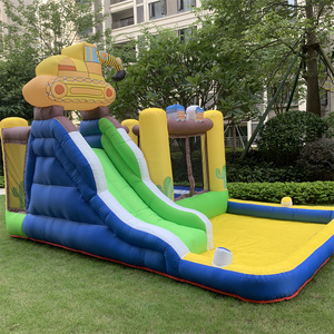 Kid Playground Outdoor Toys <b>Inflatable</b> <b>House</b> Water Slide Bouncer With Ball Pit for Toddlers NB-93008 <b>House</b> Slide Ki - Product Image 6