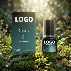 Pegamento Coreano Vegano para Extensiones de Pestañas, de Secado Rápido, Libre de Hidroquinona, Resistente al Agua y al Aceite, para Todas las Condiciones - Product Image 1