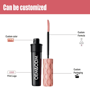 <span class=keywords><strong>Mascara</strong></span> Personnalisable en Gros, Sans Cruauté Animale, Nouvelle Couleur, Maquillage Imperméable, <span class=keywords><strong>Mascara</strong></span> 4D en Fibre de Soie pour Femme - Product Image 2