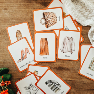 Thẻ Flash Tây Ban Nha Flashcards Tây Ban Nha Học Tiếng Tây Ban Nha cho trẻ em - Product Image 2