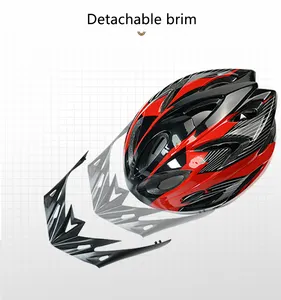 Helm sepeda ringan dengan bantalan dalam, helm keselamatan sepeda balap luar ruangan