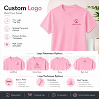 T-shirt Jeunesse à Manches Courtes en Coton Tricoté Doux de Qualité Supérieure, 100% Coton, Couleurs Unies, Logo Personnalisé, Multicolore, Impression par Transfert Thermique Rapide, Vente en Gros