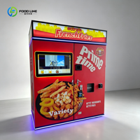 Máquina Expendedora de Papas Fritas Totalmente Automática con Pantalla Táctil Inteligente para Venta Comercial