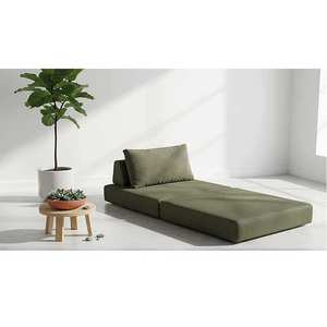 Multi-Functional Foldable Corduroy <b>Sofa</b> <b>Bed</b> Compression Packed Modular Sleeper <b>Sofa</b> One Seat <b>Small</b> Spaces Hospital School Hotel - Product Image 2