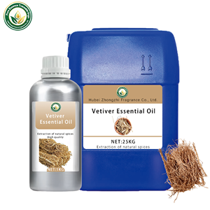 Huile Essentielle de Vétiver 100% Pure, Naturelle et Biologique pour Diffuseur, Massage, Soins de la Peau, Savon, Fabrication de Bougies et de Parfums, Vente en Gros OEM - Product Image 2
