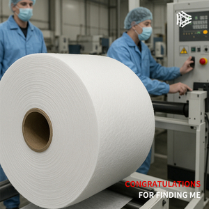 Spunlace không dệt vải <span class=keywords><strong>viscose</strong></span> Polyester Emboss cuộn lau khăn loại bỏ trang điểm phân hủy sinh học đồng bằng Dot không dệt nhà sản xuất - Product Image 1