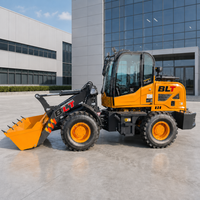 Chargeuse sur pneus diesel BLT avec moteur, boîte de vitesses, pompe et PLC pour une manutention de matériaux de construction à haute efficacité