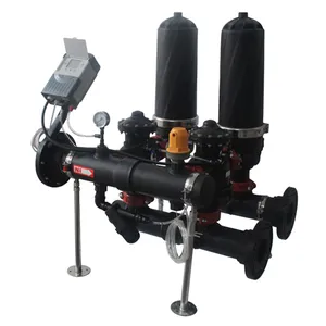 Drip Irrigation Water Treatment Equipment Automatic Backwash Disc Filter Water Filtration System For Agriculture