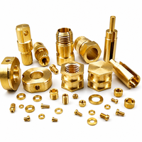 Pièces usinées CNC en laiton sur mesure pour usine OEM, inserts filetés, arbres moletés, écrous hexagonaux et composants de bagues