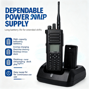วิทยุสื่อสารแบบดิจิตอลและอนาล็อก DP4400 UHF VHF ระยะไกล พกพาสะดวก ใช้เป็นอินเตอร์คอมไร้สายได้ เหมาะสำหรับใช้งานในพื้นที่ใต้ดินที่ซับซ้อน - Product Image 3