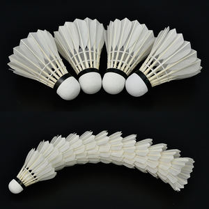 Volants de badminton <span class=keywords><strong>YS9</strong></span> en promotion usine, excellente apparence, 12 pièces/tube - Product Image 3