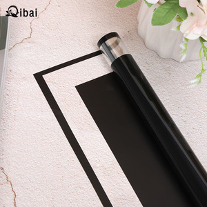 Qibai 20 hojas Brooke papel impermeable ventana borde mate flor papel de regalo paquete Floral papel de regalo para ramo - Product Image 4
