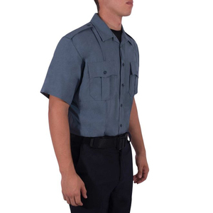 Camicie in cotone 100% a manica corta da guardia di sicurezza personalizzabili ad asciugatura rapida per <span class=keywords><strong>la</strong></span> guardia estiva di sicurezza primaverile - Product Image 2
