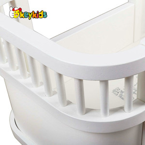 Mini-<span class=keywords><strong>lit</strong></span> en bois pour enfants, jouet de poupées, simulation, jeux classique, W06B131B - Product Image 3