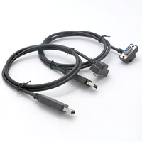 Cable Adaptador en Ángulo Recto USB a DB9 RS232 Hembra de 90 Grados, UFRRIEND FT232RL, OEM/ODM, Certificado CE, ROHS, FCC, Longitud Personalizada