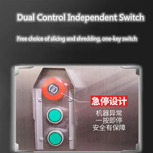 เครื่องหั่นขึ้นรูปครั้งเดียวเครื่องหั่นเนื้อสแตนเลสขนาดใหญ่ไก่อกไก่อัตโนมัติเชิงพาณิชย์ - Product Image 2