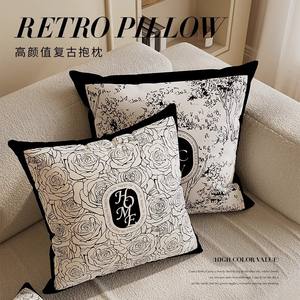 Housse de coussin carrée minimaliste Slow Down, motif tulipe, lavable, pour lit, canapé, décoration de salon, 45x45cm - Product Image 5