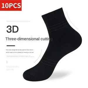 Solid Color <strong>Men</strong> <strong>s</strong> Mid Length <strong>Socks</strong> Fashion Comfortable Autumn Classic Black Business <strong>Sock</strong> High-quality <strong>Men</strong> <strong>s</strong> Short <strong>Socks</strong> - Product Image 3