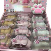 Nouveaux blocs de construction prêts à l'emploi, jouets anti-stress en plastique, croustillants et adorables, à pincer, pour chats