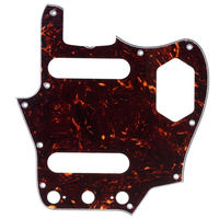 Plaque de protection de guitare 4 plis style écaille de tortue vintage 10 trous pour remplacement de pickguard de guitare Jaguar