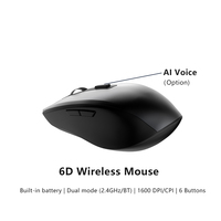 Full-size Slim 2.4G Wireless Silent Keyboard Mouse Combos Rechargeable Numeric Keypad Media Hotkey Adjustable 1600 DPI Mouse