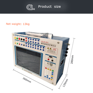 KDJB-802 thông minh lưới điện và trạm biến áp <span class=keywords><strong>3</strong></span> giai đoạn tiếp sức bảo vệ kiểm tra thiết lập thứ cấp hiện tại tiêm Tester <span class=keywords><strong>Relay</strong></span> <span class=keywords><strong>Kit</strong></span> kiểm tra - Product Image 6