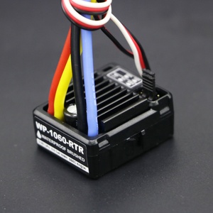 Waterproof 1060 <strong>60A</strong> Brushed Electronic <strong>Speed</strong> <strong>Controller</strong> <strong>ESC</strong> for 1:10 RC Car - Product Image 1