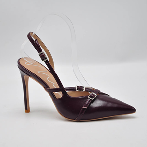 Sandali con Cinturino Sottile Rosso Vino Personalizzati, Tacchi Ultra Alti da <span class=keywords><strong>Donna</strong></span>, Plateau con Zeppa, Traspiranti e Leggeri, Moda Estiva - Product Image 1