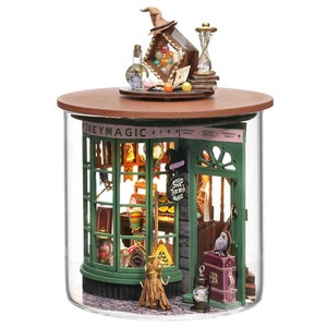 Dream Bottle 3D Model Kit-Miniature Wooden House <strong>Glass</strong> Jar 101-500 Pieces Unique Home Office Decor Premium DIY Gift for Adults - Product Image 2