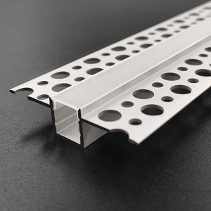 Thạch Cao Thạch Cao Trong Nhôm LED Hồ Sơ Cá Nhân Tường Thạch Cao Tấm Thạch Cao Màu Đen Anodized Hồ Sơ Đùn Kênh LED Lights - Product Image 2