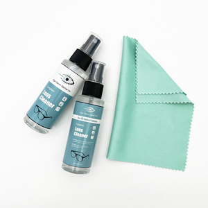 Limpiador de lentes Kit de limpieza Eyewear Fluid Spray Kit Limpiador óptico Lente Spray Líquido de limpieza con paño de gafas - Product Image 3