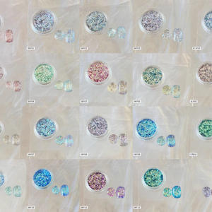 Großhandel Trend White ning Platinum Nagellack Gel Neue große Pailletten Sparkling Toe Art Spiegel pulver - Product Image 4