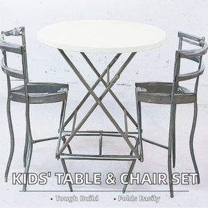 Mesa <span class=keywords><strong>de</strong></span> metal plegable multifuncional moderna y panel <span class=keywords><strong>de</strong></span> plástico silla para el hogar bar <span class=keywords><strong>parque</strong></span> al por mayor - Product Image 3