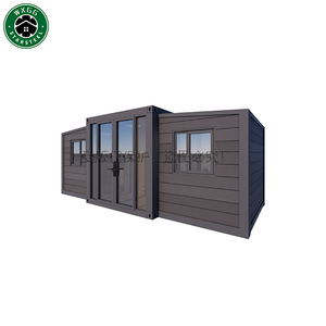 Villas préfabriquées démontables 2-3 chambres, maison conteneur extensible, construction rapide, maison mobile à panneaux sandwich, vente en gros - Product Image 1