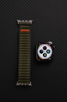Bracelet de montre en nylon tissé de qualité supérieure pour Apple Watch Series 11 10 Ultra, sangle réglable à boucle et crochet, vente en gros