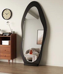 Hiện Đại Treo Tường Mặc Quần Áo Gương Đầy Đủ Chiều Dài Không Thường Xuyên Sàn Gương Phòng Tắm Dễ Dàng Đứng Nhà Cửa Hàng Quần Áo - Product Image 5