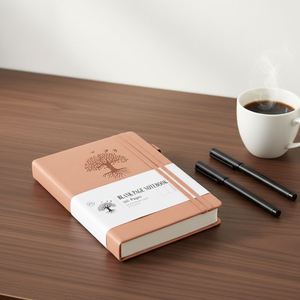 Agenda en cuir PU personnalisé avec logo 2026, avec élastique, couverture rigide, carnet vierge, carnet de voyage, carnet de croquis - Product Image 2