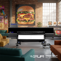 1.8 Metre SIGNSTAR Rulodan Ruloya UV Yazıcı, 4 Epson I3200 U1 Baskı Kafası ile Yüksek Verimli, Kararlı Hız