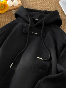 Felpa <span class=keywords><strong>con</strong></span> <span class=keywords><strong>Cappuccio</strong></span> in Due Pezzi Stile Americano per Primavera e Autunno, Nuovo Design di Tendenza, Comoda e Ampia - Product Image 4