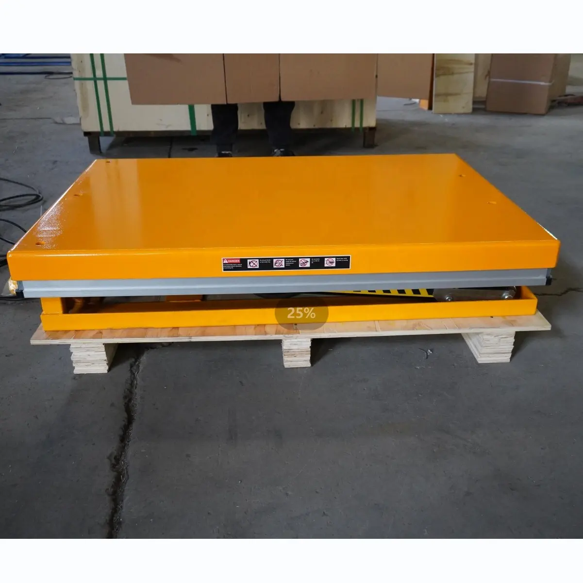 JS Lift Tables 1Ton Small Electric Hydraulic Lift Table High Quality Fixed Scissor Lifting Platform Lifter Table