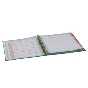 OUV personnalisé 2020 impression spirale noir luxe Agenda planificateur Boud papier cahier privé pour et jour personnalisé - Product Image 1