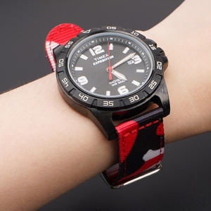 Correa de Reloj de Nailon de Camuflaje de 18 mm, 20 mm, 22 mm, Liberación Rápida, Correa Deportiva de Tela para Relojes Inteligentes Samsung Galaxy - Product Image 6
