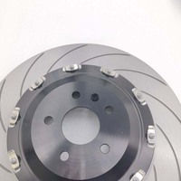 Disques de frein avant Jekit 370x34 avec cloche centrale en aluminium flottant pour Audi RS3 Limousine