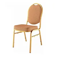 โมเดิร์นซ้อนโรงแรมจัดเลี้ยงรอบเก้าอี้โลหะกรอบราคาถูกซ้อนกันได้เก้าอี้สำหรับงานแต่งงาน