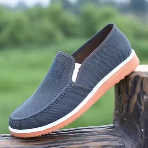 Espadrillas Casual da Uomo alla Moda con Tomaia in Rete, Traspiranti, con Chiusura a Lacci e Suola Rimovibile - Product Image 3