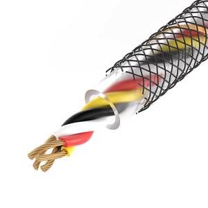 <b>Amplifier</b> Cable Nylon Braided 2 RCA Dual Channel Pure Copper Wire for <b>Car</b> Audio - Product Image 4
